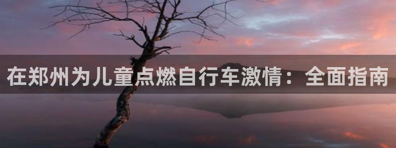尊龙凯时ag|在郑州为儿童点燃自行车激情:全面指南(图1) 尊龙凯时ag